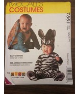 McCall&#39;s #7861 ~ Pattern Zebra Turtle Jumpsuit ~ Toddler 2 3 &amp; 4 ~ CC / UC - $14.80