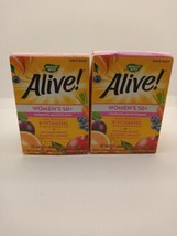 *PICS* 2X Nature&#39;s Way Alive! Women&#39;s 50+ Complete Multivitamin, Supports - £10.27 GBP