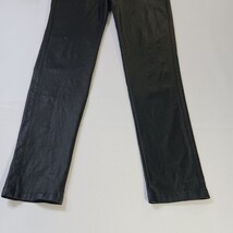 AA Apperloth Women's Faux Leather Pants Skinny Black Pants Size XL (32×28.5) image 12