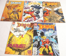 Five The Demon DC Comics #12, #13, #14, #15, #52 Published in 1991-1994 - $7.99