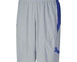 Puma Men&#39;s 10&quot; Moisture Wicking Training Cat Shorts Grey/Blue-Medium - $19.99