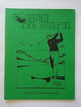 Golden Tee Golf II Strata Original Installation Service Repair Manual Go... - $20.66