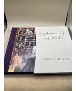 Shakespeare&#39;s Life and World Folio Society Book 2004 HC Slip Case - $32.07 CAD