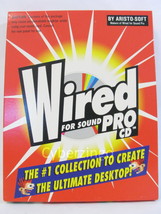 Wired For Sound Pro Cd Software With CD-ROM Disk 1993 Vintage Preowned - £42.96 GBP