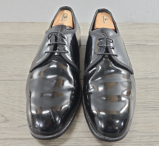 Men&#39;s Vito Papolo Black Shiny Oxford Dress Shoes - Size 12 - £30.92 GBP