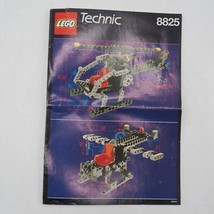 Lego 8825 Technic Pièce de Rechange Manuel Directions Instructions Livret - $21.39