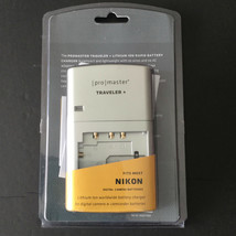 ProMaster Traveler+ Battery Charger Fits Most Nikon Batteries ~ NEW, SEALED - £32.45 GBP