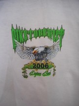 Eagle Double sided 2006 Daytona Beach FL Biketoberfest Graphic T-Shirt Sz S - $327.17 MXN