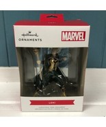 Hallmark Disney Marvel AVENGERS LOKI 3.5&quot; Boxed Christmas Tree Ornament NEW - $21.77 CAD