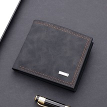 T wallets vintage pu leather vertical thin male trifold square credit card holder small thumb200