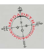 MEGADETH Cryptic Writings BANNER 2x2 Ft Fabric Poster Flag album cover a... - €18,85 EUR
