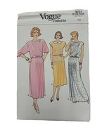VTG Very Easy VOGUE Sewing Pattern Misses&#39; Dress  Size 12  # 9251 Patter... - $15.19