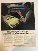 1982 Texas Instruments Silent 700 Vintage Print Ad Advertisement pa15 - £5.53 GBP