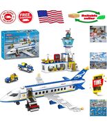 STEM 886 Pcs 6-in-1 Airplane Terminal Building Set - Perfect Gift for Ag... - $1,033.75 MXN