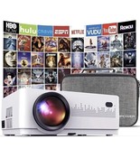 DBPower L21 Mini LCD Video Projector - White - $716.63 MXN