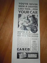 Casco Automatic Cigar Lighter For Your Car Print Magazine Ad 1937 - £4.78 GBP