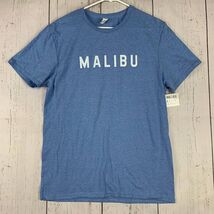 Malibu California Surf Fruit of the Bloom Medium Blue Tshirt New Men - €8,56 EUR