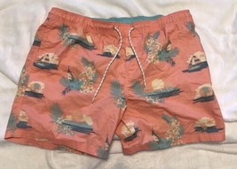 Good Fellow Swim Trunks. XL  Mellon Color With Pockets. - £4.69 GBP