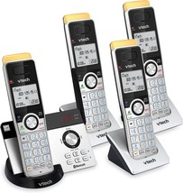 VTECH IS8121-4 Super Long Range up to 2300 Feet DECT 6.0 Bluetooth 4 Han... - $117.99