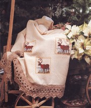 Mens Hunting Elk Stag Knit Sweater Cross Stitch Crochet Reindeer Afghan Patterns - £7.86 GBP