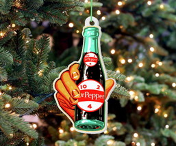Dr Pepper soda retro 10 4 2 ad Holiday Christmas Tree Ornament LIMITED EDITION - £7.49 GBP