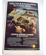 1983 Color Ad AD&amp;D MPC Model Kits Orc War &amp; Dungeon Invaders - $10.96 CAD