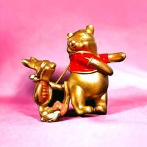 Adorable Winnie the Pooh and Piglet Vintage Disney Brooch - £19.78 GBP