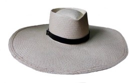 Alpakaandmore Marinera Panama Hat, Handmade, Peruvian Toquilla Palm Straw (Large - £120.17 GBP