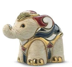 Artesania Rinconada Baby White Elephant 2009 Figurine Uruguay Gift Boxed F331 - £41.45 GBP