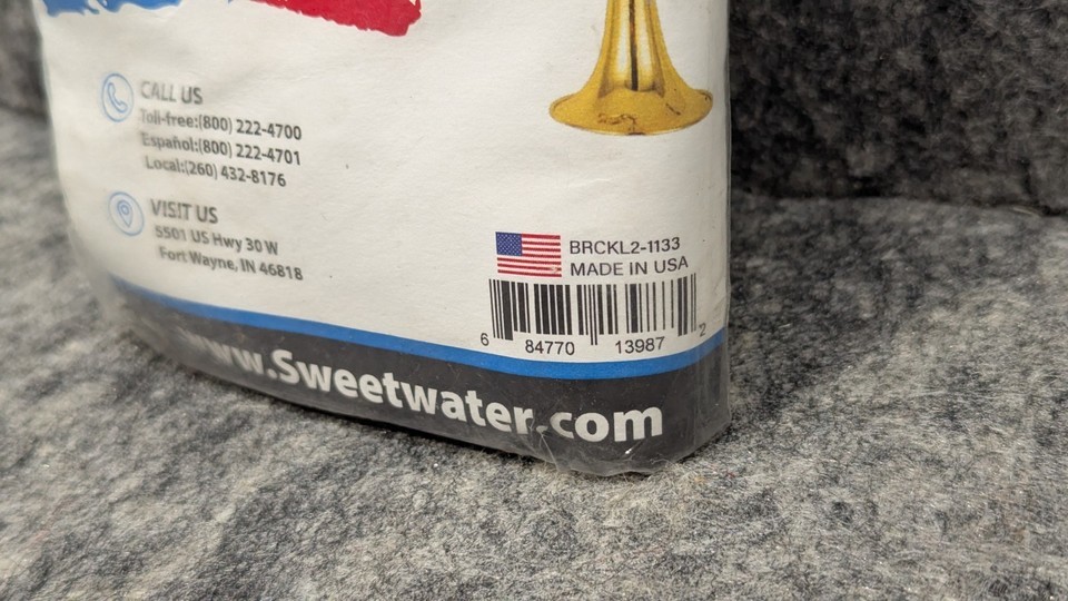 Sweetwater Trumpet Care Kit - Valve Oil, Tuning Slide Grease, Cleaning Snake Item image 6