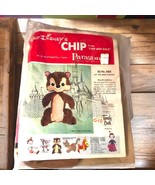 Walt Disney&#39;s Vintage 1964 &quot;Chip&quot; Chip &amp; Dale Paragon Needlecraft Kit No... - $25.25