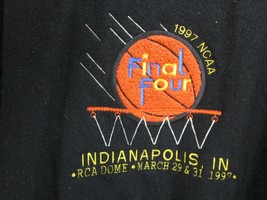 1997 NCAA Final Four RCA Dome Indianapolis Rare Varsity Jacket Medium vintage - $168.29