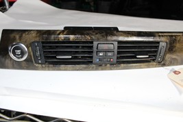 2007-10 E92 BMW 328i COUPE DASH WOODGRAIN MOLDING TRIM VENTS START BUTTON M1151 image 4