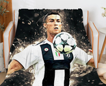 Sofa Blankets for Winter Cristiano Ronaldo Microfiber Bedding Custom War... - £20.89 GBP