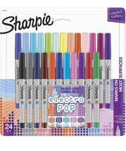 Sharpie Electro Pop Permanent Markers Ultra Fine Point Assorted Colors 2... - £17.57 GBP