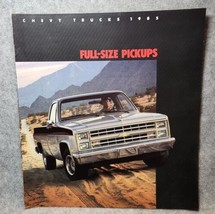 1985 Chevy Full-Size Square Body Pickup Trucks Dealer Sales Brochure Han... - $163.64 MXN