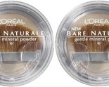 L&#39;Oreal LOREAL Bare Naturale Gentle Mineral Powder Compact with Brush #4... - £30.01 GBP