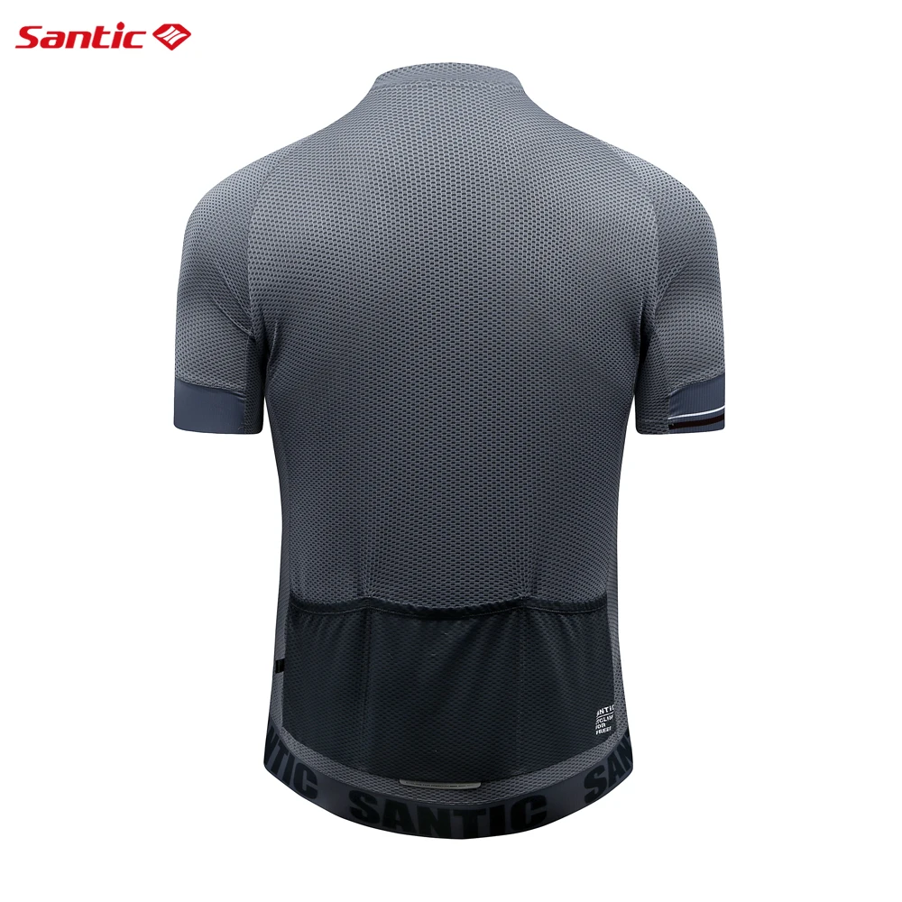 Sporting Santic Cycling s Men Cycling Clothing Bike Shirt MTB T-shirts Mesh Half - £62.20 GBP