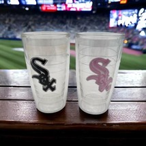 MLB Chicago White Sox Pair Tervis Tumblers 16 oz His/Her Baseball Travel... - £14.33 GBP
