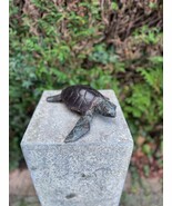 Sea Turtle – Bronze Sculpture. 6x22x23cm - 1.5Kg - €171,79 EUR