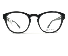 Gant GA3153 001 Eyeglasses Frames Black Full Rim Round Horn Rim 50-20-140 - £17.75 GBP