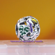 2022 Summer Release 925 Sterling Silver Moments Jungle Creatures &amp; Leaves  Charm - $17.60