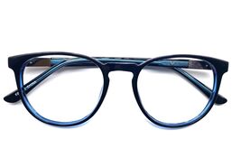 MP Eyeglasses 20204 Black/Blue 51-19-145 - $21.78