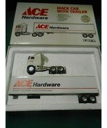 Great Collectible NIB- ERTL Mack Cab &amp; Trailer ACE HARDWARE 1:64 scale - £47.26 GBP