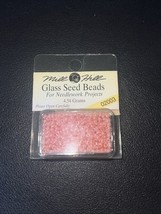Mill Hill Glass Seed Beads 4.54g  Peach Cream #02003 - $12.86