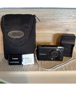 Canon PowerShot A2200 HD 14.1MP Digital Camera Black + Case 2x Battery C... - $188.09