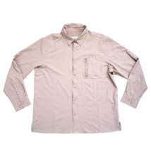 Gillz Deep Sea Woven Shirt Mens XL Button Up Vented Long Sleeve Outdoors... - €12,91 EUR