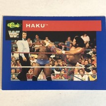Haku WWF WWE Trading Card 1991 #55 - £1.54 GBP
