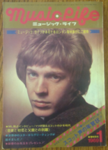 Music Life Japan Magazine Scott Walker cover January, 1969 - $50.00
