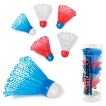 Official Size Badminton Shuttlecocks, 6-Pack - All-Weather Birdies for B... - €9,49 EUR